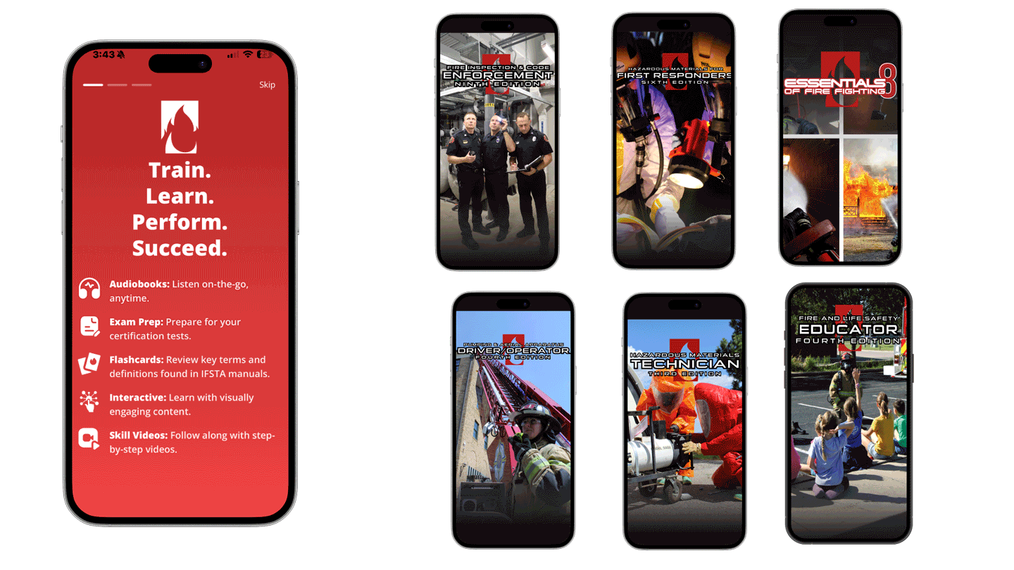 IFSTA Mobile App Animation